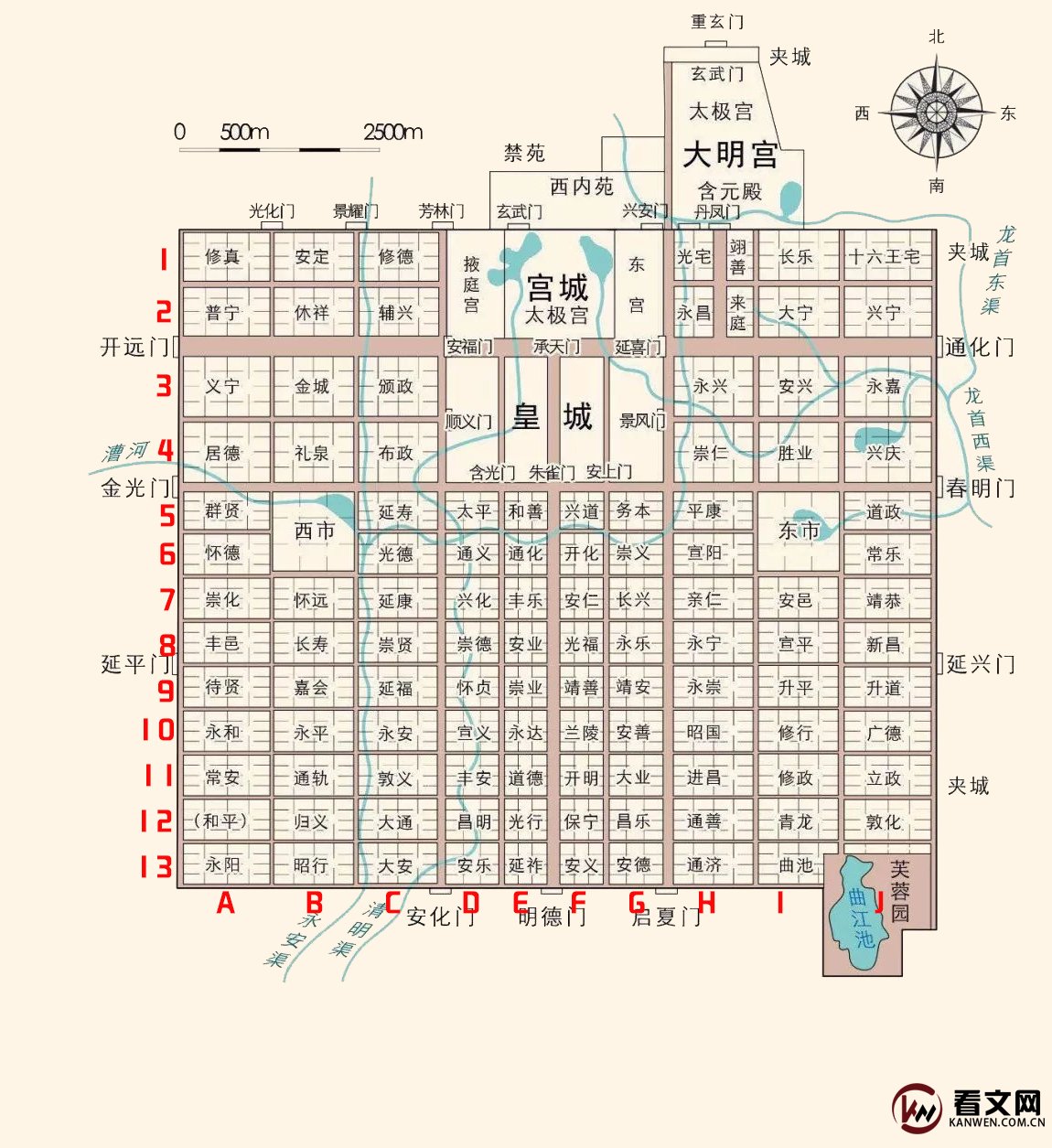 唐长安城