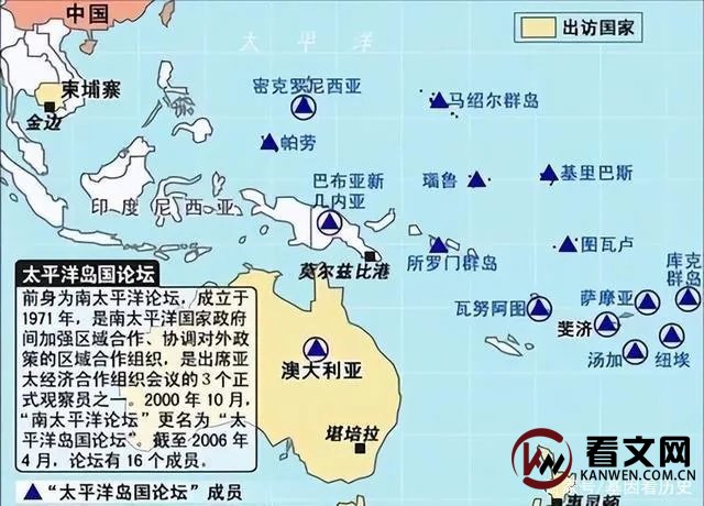 绝不让中国取代美国在太平洋岛国的地位!