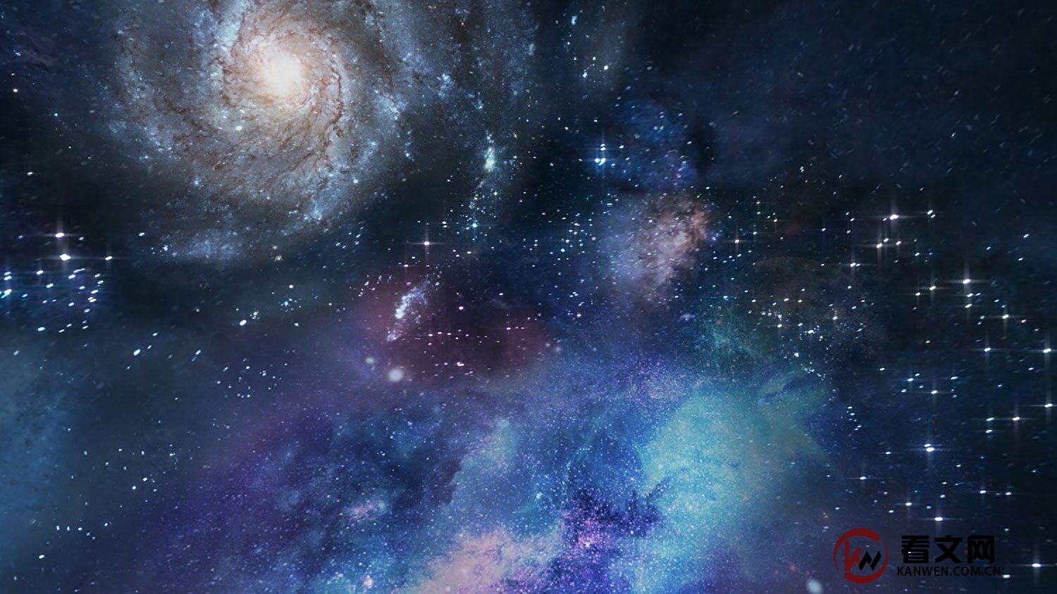 宇宙膨胀大于光速，那么我们应该看不到其他星系的光才对啊？