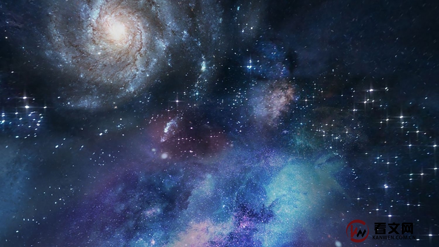 宇宙膨胀大于光速,那么我们应该看不到其他星系的光才对啊?